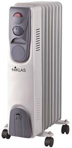 Radiatore termosifone elettrico ad olio Niklas - Elementi 7 - 1500 Watt