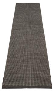 Passatoia da interno/esterno color antracite 70x300 cm Emm Black Linen – Pappelina