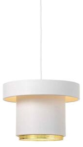 Lampada a sospensione Artek, Bianco, Sala da pranzo, Metallo