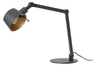 Lampade da tavolo Lucande, Silka, Nero, Studio / Ufficio, Metallo, Moderno