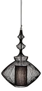 Lampada a sospensione Forestier, Opium, dimmerabile, Nero, Soggiorno, Metallo, Design