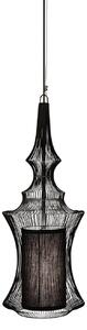 Lampada a sospensione Forestier, Tibet, dimmerabile, Nero, Soggiorno, Metallo, Design