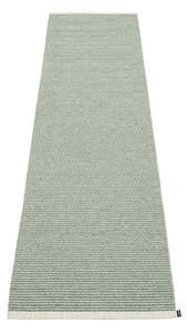 Passatoia da interno/esterno verde chiaro 70x300 cm Mono Sage Army – Pappelina