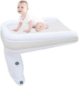 Letto gonfiabile a forma di aeroplano per bambini piccoli, ideale per i viaggi: confortevole e pratico - confezione singola