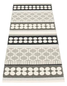 Passatoia da interno/esterno grigia/color crema 70x180 cm Asta Warm Grey – Pappelina