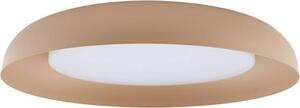 Lindby Plafoniera LED Florie, beige, metallo, Ø 40 cm