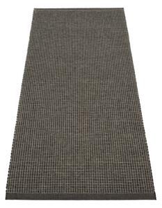 Passatoia da interno/esterno color antracite 70x180 cm Emm Black Linen – Pappelina