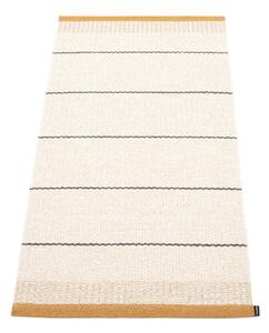 Tappeto da interno/esterno giallo ocra/color crema 60x125 cm Belle Ochre – Pappelina