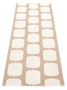 Passatoia da interno/esterno beige/color crema 70x200 cm Sten Light Nougat – Pappelina