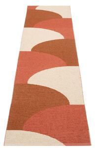 Passatoia da interno/esterno color mattone 70x270 cm Hill Brick Rust – Pappelina