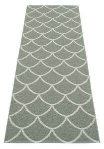 Passatoia da interno/esterno verde 70x225 cm Kotte Army Sage – Pappelina