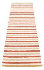 Passatoia da interno/esterno color mattone/color crema 70x240 cm Teo Brick – Pappelina