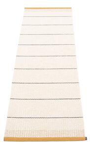 Passatoia da interno/esterno giallo ocra/color crema 60x200 cm Belle Ochre – Pappelina