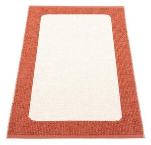 Tappeto da interno/esterno color mattone/color crema 70x120 cm Ilda Brick – Pappelina
