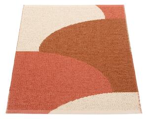 Tappeto da interno/esterno color mattone 70x90 cm Hill Brick Rust – Pappelina
