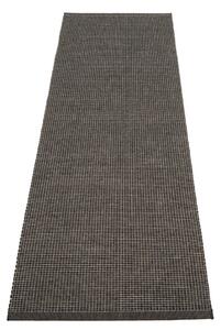 Passatoia da interno/esterno color antracite 70x240 cm Emm Black Linen – Pappelina