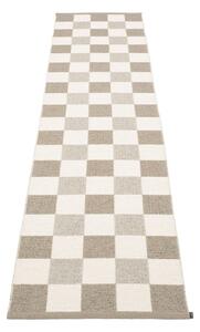 Passatoia da interno/esterno beige/color crema 70x300 cm Pix Dark Linen – Pappelina