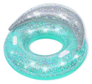Poltrona ciambella gonfiabile galleggiante Glitter Dream BestWay 43509