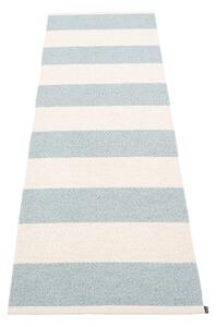 Passatoia da interno/esterno azzurra/color crema 70x225 cm Bob Blue Fog – Pappelina