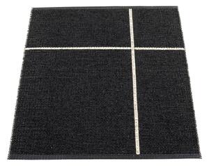 Tappeto da interno/esterno nero 70x90 cm Fred Black – Pappelina