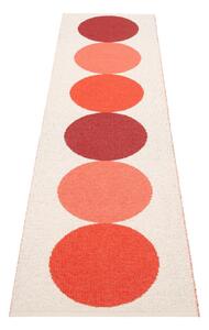 Passatoia da interno/esterno rossa/color crema 70x280 cm Otto Berry – Pappelina