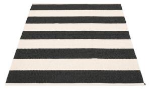 Tappeto da interno/esterno bianco e nero 140x180 cm Bob Black Vanilla – Pappelina