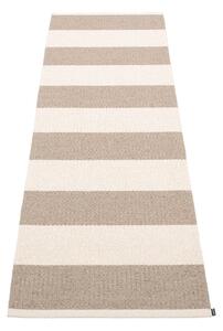 Passatoia da interno/esterno beige/color crema 70x225 cm Bob Mud Vanilla – Pappelina