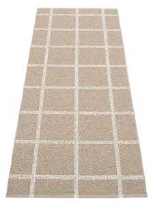Passatoia da interno/esterno beige 70x225 cm Ada Dark Linen – Pappelina