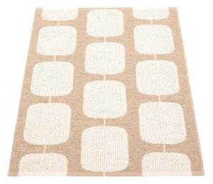 Tappeto da interno/esterno beige/color crema 70x100 cm Sten Light Nougat – Pappelina
