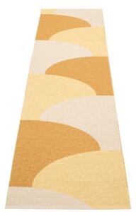 Passatoia da interno/esterno giallo ocra 70x270 cm Hill Ochre Pale Yellow – Pappelina