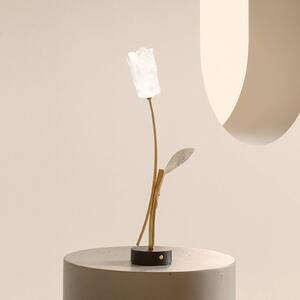 Slamp Lampada LED da tavolo Tulip, base nera