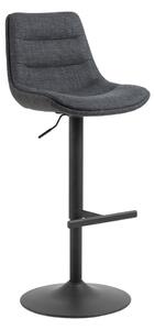 Sgabello da bar grigio con altezza regolabile (altezza seduta 65 cm) Adisa - Actona