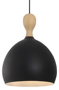Lampada a sospensione Halo Design, Dueodde, dimmerabile, Nero, Soggiorno, Metallo, Scandinavo