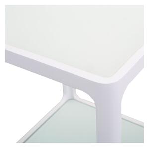 Set Tavolo e 2 Sedie in Alluminio Bianco - Raffaello