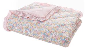 Copriletto rosa con rivestimento trapuntato 220x230 cm Darcy Floral – Catherine Lansfield