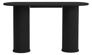 Tavolo consolle nero 40x130 cm Nola – Unique Furniture