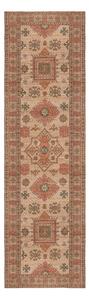 Tappeto rosa e color terracotta in misto iuta tessuto a mano 60x230 cm Lana Jute – Flair Rugs