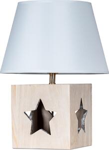 Lampada Lampada da tavolo H41cm Legno Lampada Stella Decorazione Lampada da tavolo Decorazione da tavolo Decorazione natalizia Decorazione Stella