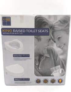 Identities rialzo sedile WC adulti 10 cm anziani fisso pratico