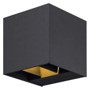 Applique Esterno Moderna Grayson Alluminio Nero 1 Luce G9 Ip54