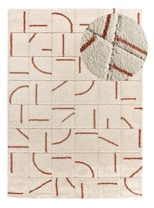 Tappeto color mattone/color crema 80x150 cm Brenda – Universal