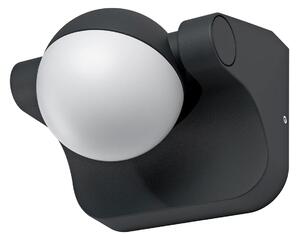 Plafoniera Esterno Moderna Nova Alluminio Antracite Led Integrato 6W 6000K Ip54