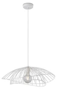 Sospensione Contemporanea Adelaide In Metallo Bianco 1 Luce E27