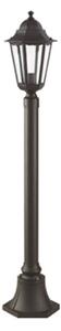 Paletto Esterno Sawyer Alluminio Nero 1 Luce E27 Ip44