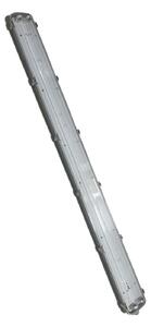 Plafoniera Esterno Contemporanea Yara Pc Grigio 1 T8-Led 10W Ip65