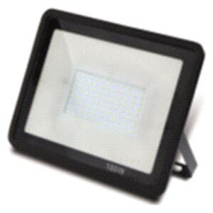 Faro Esterno Contemporaneo Xander Pc Nero Led Integrato 100W 6500K Ip65
