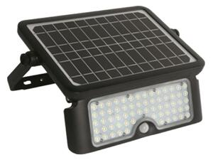 Proiettore Solare Esterno Moderno Weston Pc Nero Led Integrato 10W 6000K Ip65