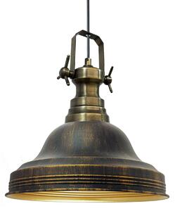 Lampada a sospensione Asletl Lampada industriale in metallo Ø40 cm