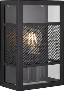 Lampada BRILLANTE, applique da esterno Getta nero, metallo/plastica, 1x A60, E27, 40W, lampade standard (non incluse)