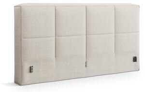 Testiera color crema imbottita 229x100 cm Darren – Micadoni